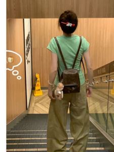 YUEZHONGWEI | เสื้อยืดคอกลมแขนสั้นทรงสลิมฟิตสไตล์อเมริกันย้อนยุคสำหรับผู้หญิงในช่วงฤดูร้อน เสื้อตัวบนทรงปกติ