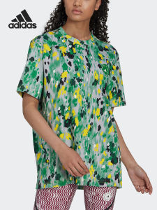 adidas | Sport Womens Printed Fashion Breathable Lightweight Short Sleeve T-Shirt