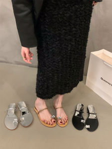 Trendy Fairy Tale Chicken Egg Diamond French Style Slippers Open Toe Outdoor Wear Heel Sandals Summer 2024 Fashion Ladies Slippers