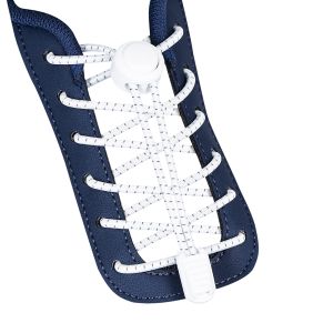 เชือกรองเท้าแบบยืดหยุ่น 2 ชิ้น พร้อมตัวล็อคแบบสปริง เชือกรองเท้าแบบไม่ต้องผูก สำหรับเด็กและผู้ใหญ่ เชือกรองเท้าแบบเร็ว ยางรัดแบบกลม เชือกรองเท้าแบบไม่ต้องผูก