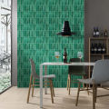 Miếng Dán Gạch 3D Trang Trí Tự Dính, Chống Thấm, Tấm Ốp Tường, Dán Và Bóc, Ốp Tường Nhà Bếp Phong Cách Hiện Đại, Chất Liệu PVC. 