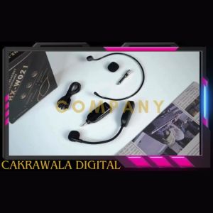 PROMO TaffSTUDIO Microphone Wireless Clip On Imam Masjidil Haram Suara Jernih Mic bando imam sholat