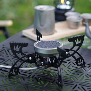 Bếp Dã Ngoại Gấp Gọn 4200W Mới Năm 2025 Di Động Chống Gió Ngọn Lửa Ổn Định Mặt Bếp Bằng Thép Không Gỉ Để Nấu Ăn