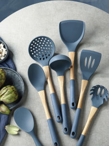 ช้อนสแตนเลสสำหรับอบและทอดแบบไร้รอยต่อ ช้อนกินข้าว ช้อนกินซุป ช้อนกินซุปอเนกประสงค์สำหรับผู้หญิงที่รักการตกแต่งบ้าน