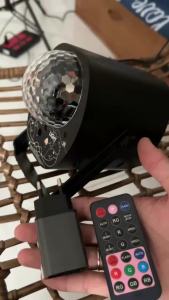 (Xả kho) Loại Xịn Có Remote + Tặng Sạc - Đèn bay phòng - Đèn laser Party cảm biến nhạc đèn Disco Lazer xịn