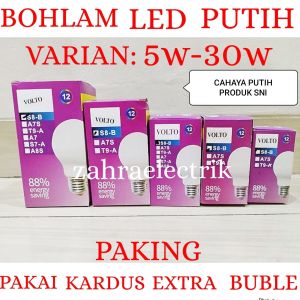 BOHLAM LED  / LAMPU LED VOLTO CAHAYA PUTIH