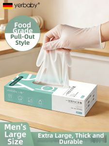 YERBABY | Durable Thick Food Grade Kitchen Use Gloves