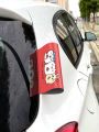 Original Chiikawa Washed Label Decal Sticker for Lego Car Cute Cartoon 3D Body Decoration Sticker Auto Accessories. 