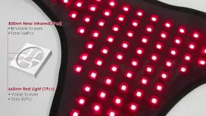 Jitesy | 82LED Red Light Therapy Panties for Men 660nm 850nm Infrared Prostate Wellness Device Male Health Care Briefs Pain Relief