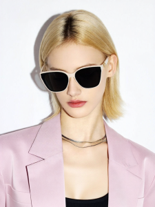 BOLON | Ultraviolet Protection Sunglasses Female White Frame