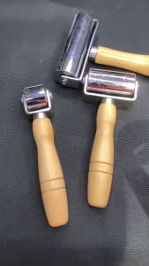 Cây lăn rulo kim loại dùng lăn da làm đồ da thủ công
