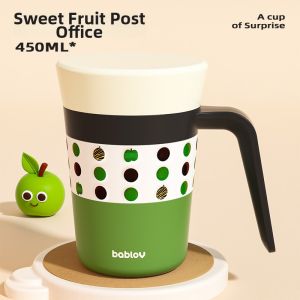 bablov | Female Insulated Thermos Mug Ceramics Lined