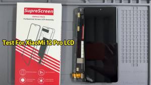 6.73" AMOLED LCD For Xiaomi Mi 12 Pro LCD Display Touch Screen Digitizer For Xiaomi Mi 12S Pro 2201122C 2201122G Display +Frame
