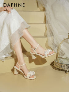 Daphne | High Heel Summer New Fairy Style Coarse Heel One Strap Sandals