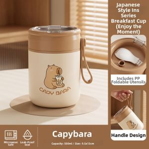 XIAOCHUSHU | Mini Portable Insulated Breakfast Bowl