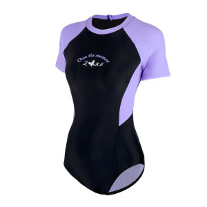 Zoke | Slimming Womens Racing Short Sleeve Training Swimsuit