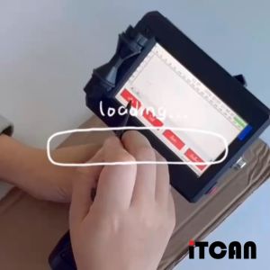 เครื่องพิมพ์อิงค์เจ็ท เครื่องพิมพ์อิงค์เจ็ทมือถือ วันที่ผลิต เครื่องพิมพ์ดีดเลเซอร์ QR บาร์โค้ด แจกตลับหมึกฟรี HANDELD INKJET เมนูไทย