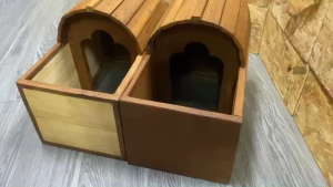 บ้านกระต่าย รังคลอดกระต่าย แบบใหม่