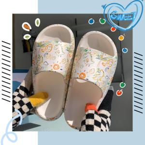 QLshop ขายดี รองเท้าแบบสวม รองเท้าพื้นนิ่ม ลายอาร์ท คุณภาพงาม มี3แบบ 3สไตล์ ให้เลือกนะ พลาดบ่ได้