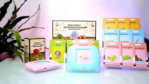 Baby Early Education Word Machine Pronunciation and Oral Learning Card Sound Machine Childrens Education Puzzle Kid Toy
