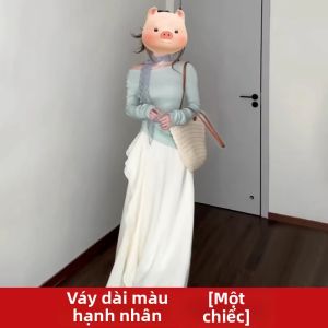 LIRUSHAN | Đầm Mới Mùa Hè Kiểu Pháp Dây Nịt Eo