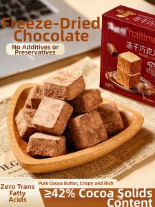 Freeze-Dried Sugar-Free Cocoa Chocolate Snacks