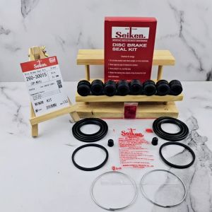 KIT KALIPER KIT KARET CAKRAM RODA DEPAN SOLUNA 1SET KIRI KANAN SEIKEN