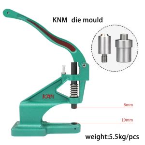 เครื่องตอกกระดุม เครื่องย้ำตาไก่ ตอกป้ายร้านค้า เครื่องกดแบบตั้งโต๊ะ  hand press machine