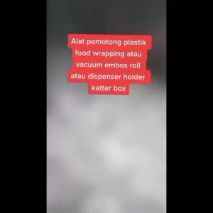 Alat Pemotong Plastik Food Wrapping / Cutter Box Khusus Plastik Cling Wrap / Aluminium Foil