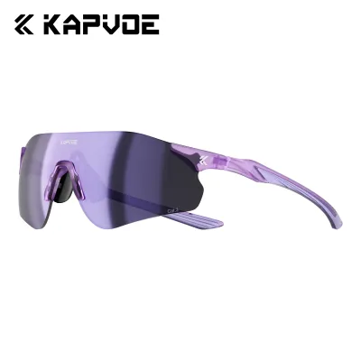 Kapvoe | Kapvoe Photochromic Running Sunglasses Women Men Cycling Glasses Bike UV400 Bike Eyewear MTB Sports Bicycle Pickleball Goggles