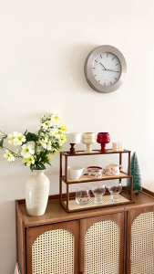 Desktop rack Wooden Organizer Rack Kitchen storage rack Multi-layer Water Cup Holder