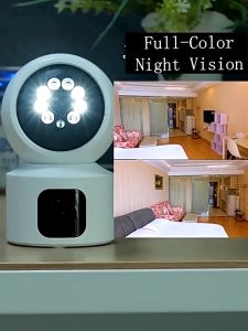 เลนส์ กล้องวงจรปิด 360 Wifi 2 เลนส์ 8ล้านพิกเซล มองเห็น ภาพผ่านมือถือ สีกลางและกลางคืน สองทางสองสี ราคาล่าสุด ติดต่อฮิวแมนนอยด์