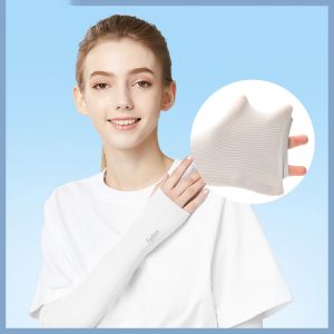 Sun Protection Sleeves One Pair Ice Arm Sleeve Cover Protection Hand Cooling Arm Sleeves