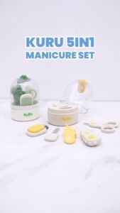 KURU Baby Nail Care Manicure Set 5in1 - Perawatan Gunting Kuku Bayi