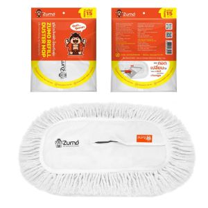 Zumo Duster Mop Refill 15 Inch High-Quality Dust Collection Pad for Floor Cleaning