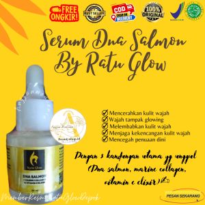 DNA SALMON + MARINE COLLAGEN & VITAMIN E ELIXIR RATU GLOW BY APOTEKER AGUS SALIM