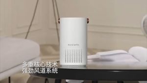 เครื่องฟอกอากาศแบบไอออนลบเครื่องกำเนิดไอออนเครื่องกรองอากาศแบบพกพาตัวกรอง HEPA สำหรับเครื่องใช้ในบ้านน้ำหอมปรับอากาศรถยนต์