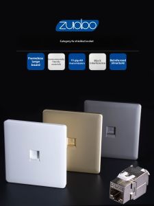 ZUOBO | Gigabit Network Cable Wall Plate 86 Type