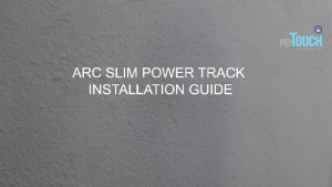 [SIRIM] RETOUCH ARC SLIM POWER TRACK 32A 8000W 13MM ULTRA SLIM POWER TRACK & SOCKET