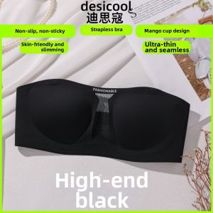 Slip-Resistant Gather Non-Marking Invisible Brassiere