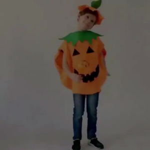 Family Matching Halloween Pumpkin Costume Kids Adult Suits for Christmas Party School Events Cosplay