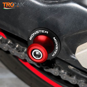 For DUCATI MONSTER 695 696 796 797 821 Monster 1200 S R Motorcycle Swing Stand Screw Swingarm Spools Slider 6MM