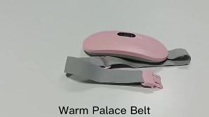 Hailicare | Electric Waist Massage Period Cramp Massager Vibrating Heating Belt for Women Menstrual Waist Stomach Abdominal Warm Palace Belt