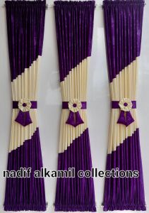 Gorden kupu kupu buat jendela minimalis bahan embos