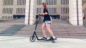 Xe trượt scooter cỡ lớncỡ đại có phanh tay chân chống chịu tải đến 150kg cho thiếu niên và người lớn