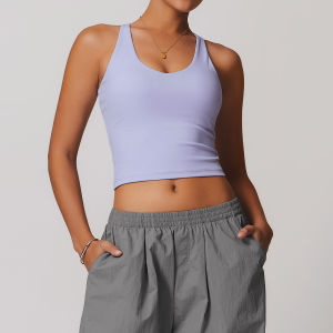 QYUED | Adjustable Crisscross Back Tightening Yoga Top Women Sport Bra