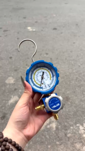 Đồng hồ nạp gas lạnh đơn VALUE thấp áp cao áp - Dụng cụ nạp gas máy lạnh tủ lạnh