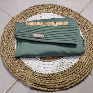 Jilbab Khimar Syari Jumbo XXL Hijab Instan Jersey Kerudung Bergo Jumbo Pet Aisyah