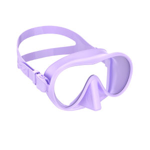 หน้ากากดําน้ํา Frameless ปรับ Scuba HD Panoramic Ultra Wide View กระจกนิรภัยดําน้ําดูปะการังแว่นตาว่ายน้ําสําหรับเยาวชนผู้ใหญ่