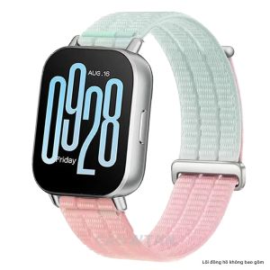 Dây Đeo Đồng Hồ Bằng Nylon Dệt Thoáng Khí 22mm Tương Thích Với Redmi Watch 5 Active/Lite Huawei Watch GT6 Pro 46mm Kích Thước Dây Đeo 18mm 20mm